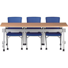 画像をギャラリービューアに読み込む, TRUSCO コンパクトミーティングチェア グリーン