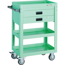 Load image into gallery viewer, TRUSCO tool wagon Dolphin 750X500 2-stage drawer urethane W