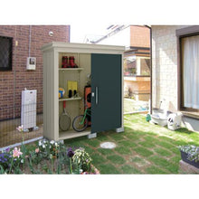 โหลดรูปภาพลงในโปรแกรมดูแกลเลอรี DAIKEN ห้องเก็บของบ้านสวน DM-Z1713 รุ่นทั่วไป พร้อมชั้นวางของ สีเขียวมะคาดัม