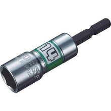 将图像导入到图库查看器中虾电圆头插座“Stock”短插座6角对边14 mm