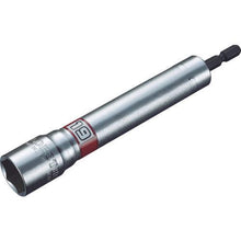 Load image into gallery viewer, Shrimp electric dollar socket "Strok" long socket hexagon opposite side 19mm