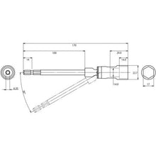 将图像导入到图库查看器中虾通用长款插座“Stock”6角对边17 mm