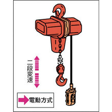 画像をギャラリービューアに読み込む, 象印 FB型電気チェーンブロック2t(2速型)6m