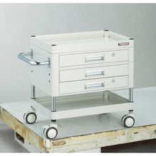 Load image into gallery viewer, TRUSCO Falcon wagon with drawers 750 x 500 urethane twin wheels W color