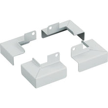 Load image into gallery viewer, Intermediate fixing brackets for TRUSCO medium-capacity storage box DX ANTENNA type 4 pieces White color