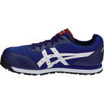 画像をギャラリービューアに読み込む, ASICS ウィンジョブ CP201 インディゴブルー×ホワイト 21.5cm