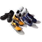 画像をギャラリービューアに読み込む, ASICS ウィンジョブ CP201 ブラック×ブラック 21.5cm