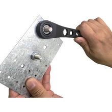 画像をギャラリービューアに読み込む, フジ矢 ギア付モンキーレンチ(黒金)