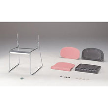 โหลดรูปภาพลงในโปรแกรมดูแกลเลอรี TOKIO เก้าอี้ประชุม (ซ้อน) ผ้า สีดำ