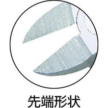 画像をギャラリービューアに読み込む, フジ矢 プラスチックニッパ(ストレート刃・バネ付)