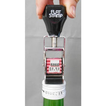 画像をギャラリービューアに読み込む, テクノマーク フラットスタンプFT-20