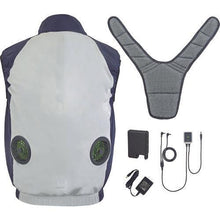 画像をギャラリービューアに読み込む, タジマ セイリョウファンフウガベスト フルセット3L