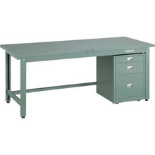 Load image into gallery viewer, TRUSCO GWS type workbench 1500X750XH740 with 3-level cabinet