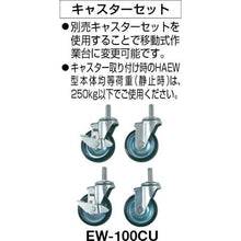 画像をギャラリービューアに読み込む, TRUSCO HAEWS型立作業台 1200X750XH885 2段引出付