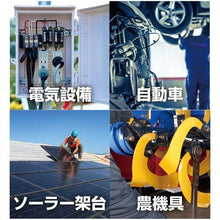 Tải hình ảnh vào trình xem thư viện, Bộ cờ lê khoét lỗ VESSEL Woody HRW2303M-W 1/4・3/8