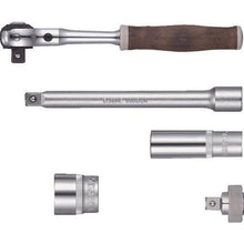 Tải hình ảnh vào trình xem thư viện, Bộ cờ lê đầu xoay VESSEL Woody HRW3005M-SW 3/8