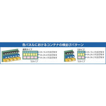 画像をギャラリービューアに読み込む, TRUSCO コンテナラックパネル 900X305XH900
