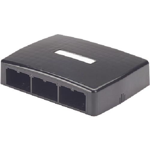 PANDUIT rosette box without shutter 6 mouths black JOQ60000BL kital