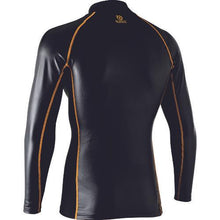 โหลดรูปภาพลงในโปรแกรมดูแกลเลอรี OTAFUKU Blind Tricot Windproof Power Stretch High Neck Shirt สีดำ/เหลือง S