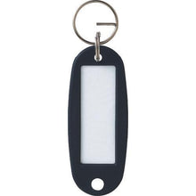 โหลดรูปภาพลงในโปรแกรมดูแกลเลอรี OP ป้ายชื่อคล้องกุญแจชนิดแข็ง 10 ชิ้น สีดำ