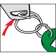 โหลดรูปภาพลงในโปรแกรมดูแกลเลอรี ป้ายชื่อคล้องกุญแจ OP ชนิดแข็ง 6 ชิ้น