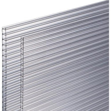 Tải hình ảnh vào trình xem thư viện, Tấm rỗng polycarbonate nhẹ 450 x 900 x 4 mm trong suốt 2 miếng