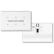 โหลดรูปภาพลงในโปรแกรมดูแกลเลอรี OP เซลล์ป้ายชื่อนามบัตรคลิปหนีบใช้คู่ขนาด 10 ชิ้น