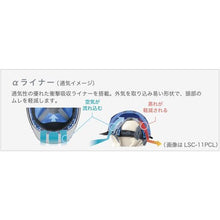 画像をギャラリービューアに読み込む, ミドリ安全 女性用FRP製ヘルメット LSC-11F α イエロー