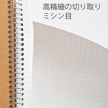 โหลดรูปภาพลงในโปรแกรมดูแกลเลอรี สมุดโน้ตสันเกลียว maruman A5 80 แผ่น