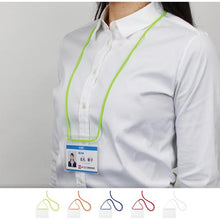 โหลดรูปภาพลงในโปรแกรมดูแกลเลอรี OP นามบัตรป้ายชื่อแบบแขวนธรรมดา ขนาด 10 แผ่น สีขาว