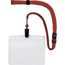 โหลดรูปภาพลงในโปรแกรมดูแกลเลอรี OP ป้ายชื่อห้อยขนาดใหญ่พิเศษ 10 แผ่น สีแดง