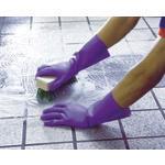 画像をギャラリービューアに読み込む, ショーワ 塩化ビニール手袋 No132ビニトップ厚手 バイオレット Sサイズ