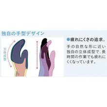 画像をギャラリービューアに読み込む, ショーワ ゴム背抜き手袋 No330股付グリップ 3双パック ブラック Mサイズ