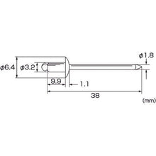 画像をギャラリービューアに読み込む, エビ ブラインドリベット(アルミニウム/スティール製) 4-4(80本入) エコパック