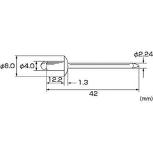 画像をギャラリービューアに読み込む, エビ ブラインドリベット(アルミニウム/スティール製) 5-5(50本入) エコパック