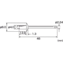画像をギャラリービューアに読み込む, エビ ブラインドリベット(アルミニウム/スティール製) 5-6(45本入) エコパック