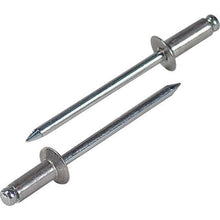 画像をギャラリービューアに読み込む, エビ ブラインドリベット(皿頭) アルミニウム/スティール製 6-5(35本入) エコパック