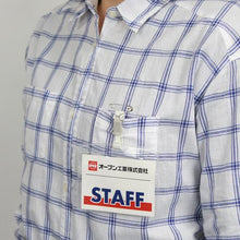 โหลดรูปภาพลงในโปรแกรมดูแกลเลอรี ป้าย OP tag ป้ายชื่อคลิปพลาสติกใช้สองครั้งขนาดใหญ่พิเศษ 10 ชิ้นสีเทา