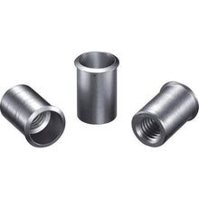 画像をギャラリービューアに読み込む, エビ ブラインドナット“エビナット”(薄頭・ステンレス製) 板厚2.0 M6×1.0(100個入)