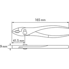画像をギャラリービューアに読み込む, エビ 強力型プライヤ 150mm