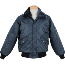 Load image into gallery viewer, MIDORI ANZEN Cold Protection Nylon Pilot Jumper Navy L