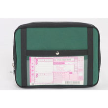 Load image into gallery viewer, SANEI canvas mail pouch (L) with horseshoe lock fittings moss green