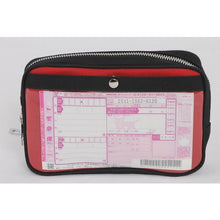 画像をギャラリービューアに読み込む, SANEI 帆布メール用ポーチ(S)馬蹄錠金具付 赤