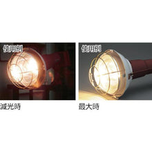 画像をギャラリービューアに読み込む, TRUSCO 調光器付投光器 500W