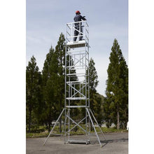 Load image into gallery viewer, HASEGAWA aerial workbench comfortable stage STV type 3 steps