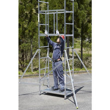 Load image into gallery viewer, HASEGAWA aerial workbench comfortable stage STV type 3 steps