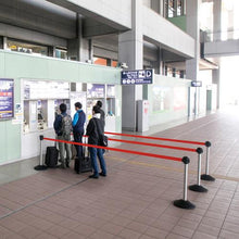 โหลดรูปภาพลงในโปรแกรมดูแกลเลอรี สายพาน TERAMOTO ฉากกั้นห้อง AW สายพานไนล่อนที่ใช้งานได้กลางแจ้ง 3.6 ม. แฮร์ไลน์สีแดง