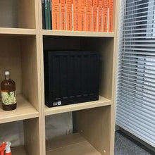 โหลดรูปภาพลงในโปรแกรมดูแกลเลอรี TRUSCO คอนเทนเนอร์พับได้พร้อมฝา 22L สีดำ