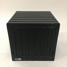 โหลดรูปภาพลงในโปรแกรมดูแกลเลอรี TRUSCO คอนเทนเนอร์พับได้พร้อมฝา 22L สีดำ