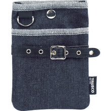 Tải hình ảnh vào trình xem thư viện, TRUSCO デニムフラットケース スタンダード ブラック